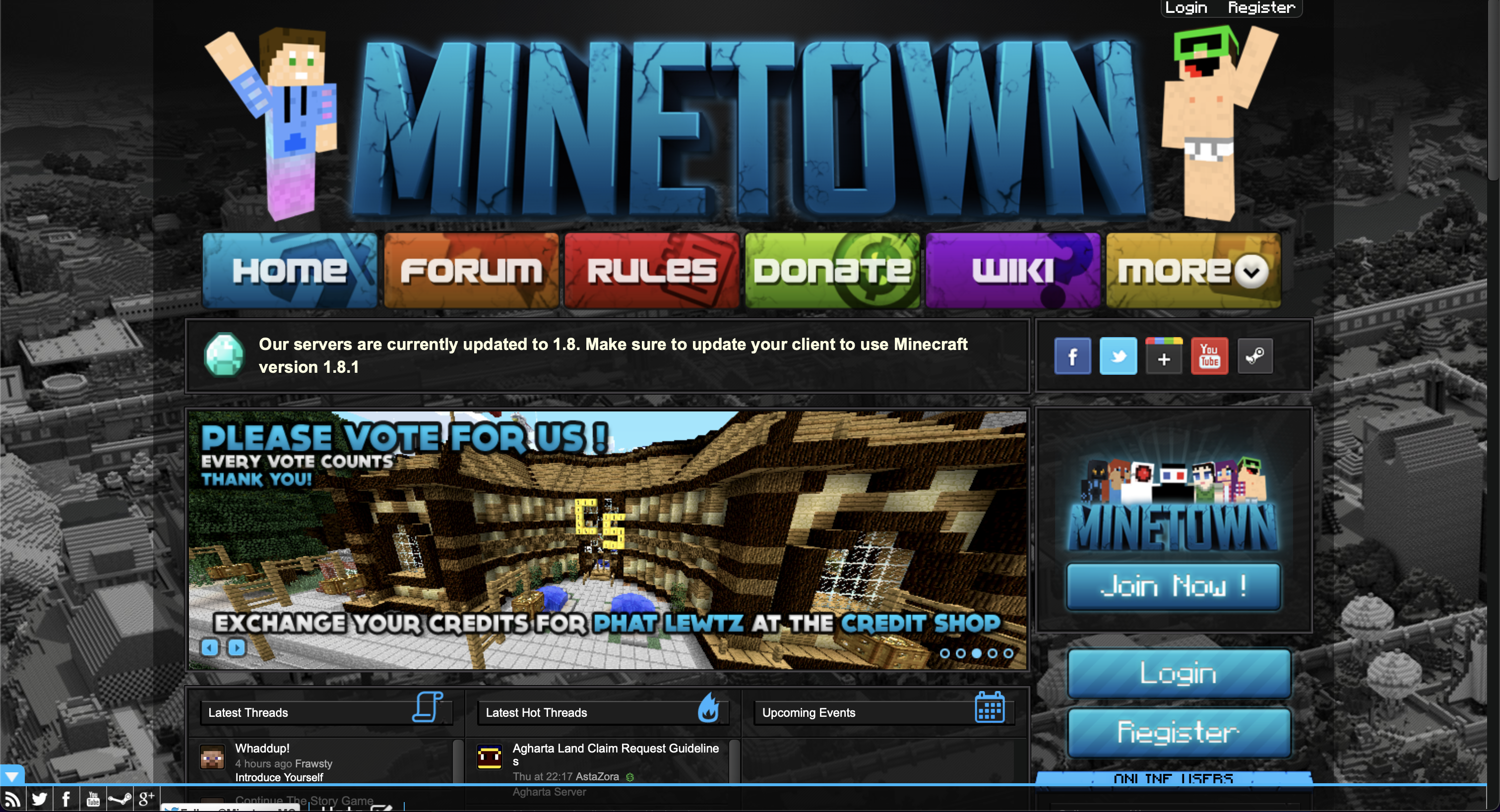 Before Minetown